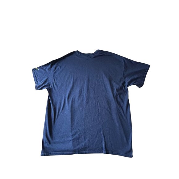 Tennessee Titans Music City Miracle T Shirt Nike Tee Sz Large Blue White Red - Picture 3 of 7